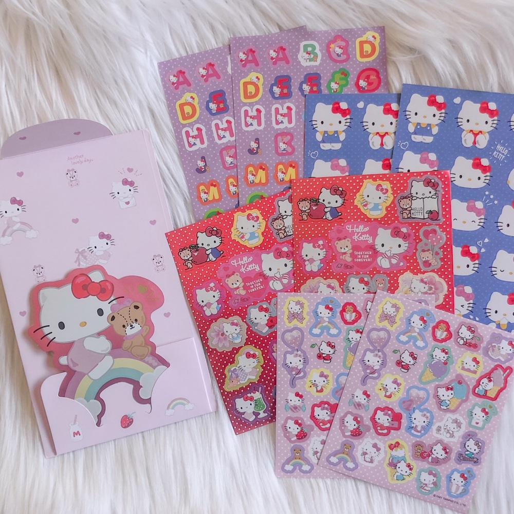 Hello Kitty sticker pack, brand new!